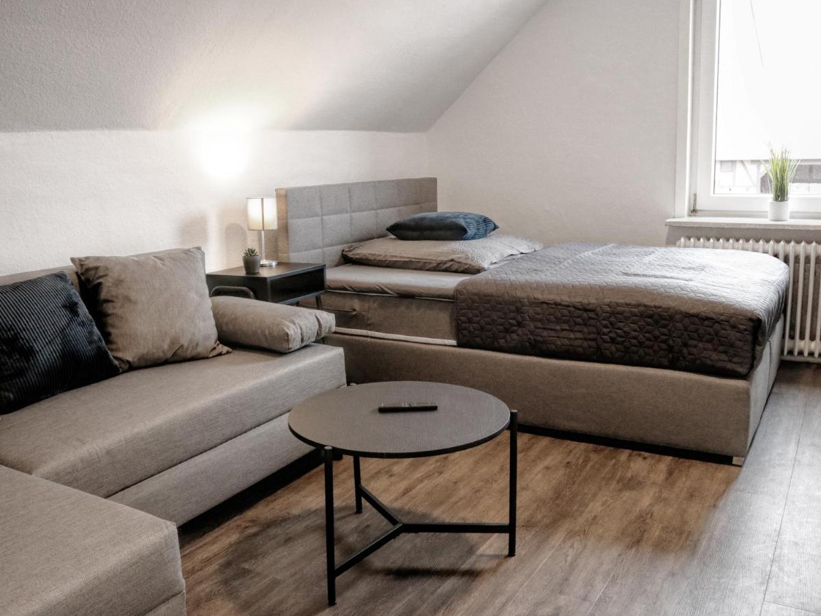 Lightplace • Groessere Gruppen • 4 Einzelzimmer • Boxspring • Smart Tv • Biergarten • Restaurant Braunschweig Esterno foto